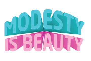 3D Text Design About International Hijab Day Quotes