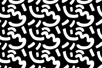 Abstract Handdrawn Seamless Pattern Background
