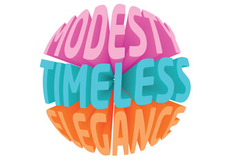 3D Text Design About International Hijab Day Quotes