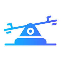 seesaw Gradient icon