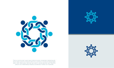 Human Resources Consulting Company, Global Community Logo.	