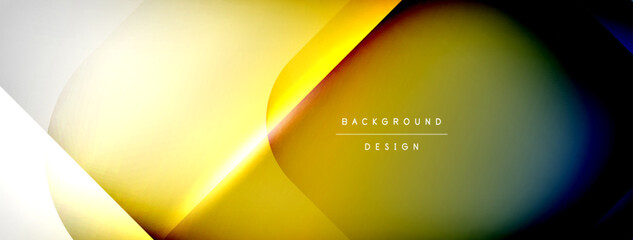 Shadow lines vector techno banner and light effects. Techno Illustration For Wallpaper, Banner, Background, Card, Book Illustration, landing page