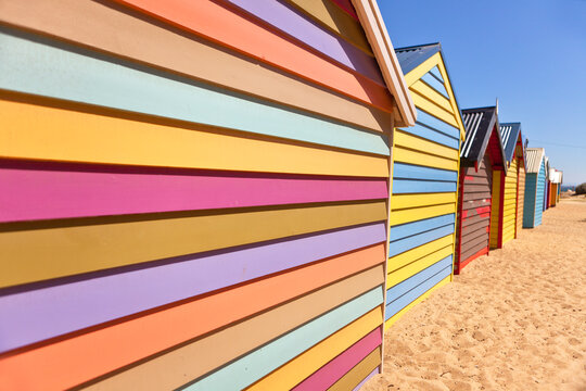 Brighton Beach Boxes, Melbourne, Australia