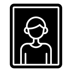 portrait image icon