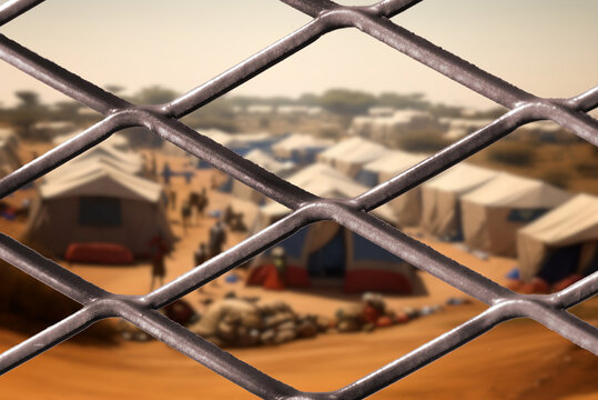 Ein Lager für Flüchtlinge
