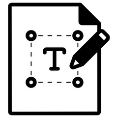 typography icon