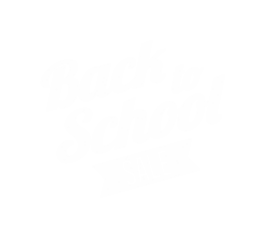 Digital png illustration of back to school text on transparent background
