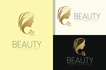 Logo Skincarer, logo salon,  logo female