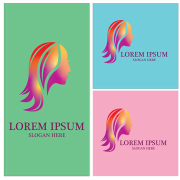 Logo Skincarer, logo salon,  logo female