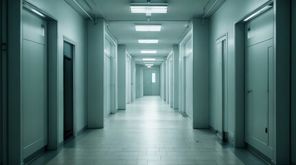 Exploring an Empty Hallway: A Glimpse into Silent Spaces