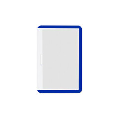 Blank white card holder suitable for office concept project.