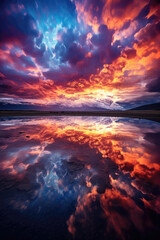 Fototapeta premium Dramatic Sky Landscape