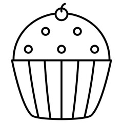 sweet cupcake icon
