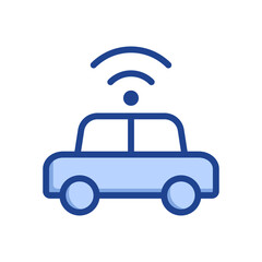 smart car symbol icon vector design illustration