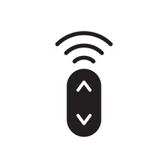 Remote control symbol icon vector design illustration