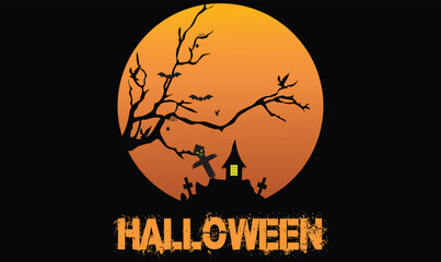 Halloween T Shirt Design