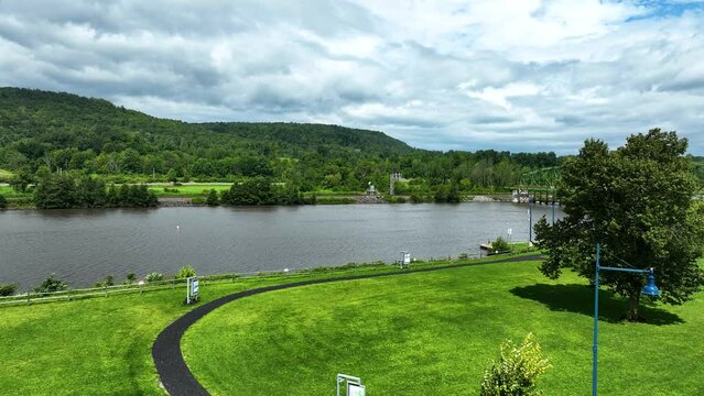 Mohawk River in new York State.