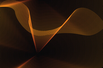 abstract background with wave