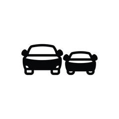 Black solid icon for mini 