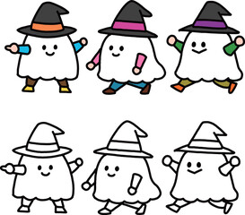 おばけ　仮装　こども　ハロウィン