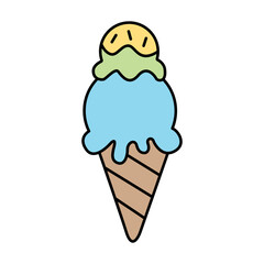 Ice cream cone icon