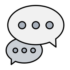 Chat balloon icon