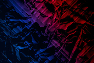 Abstract CG background image in red and blue