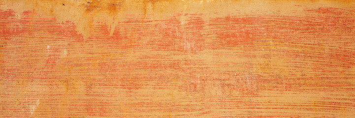 Fototapeta na wymiar Old rusty metal texture. Rust on the surface of the iron wall. Panoramic background for grunge design.
