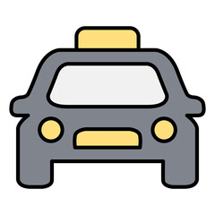 Obraz premium Taxi icon