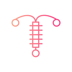 IUD gradient icon