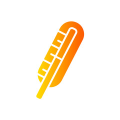 thermometer gradient icon
