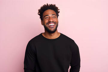 Portrait of a young man smiling at the camera