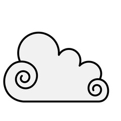Chinese cloud icon