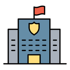 Police station icon