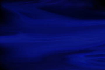 Obraz premium Black background and blue smoke.