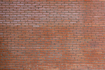 Red brick wall background for your creative imagination