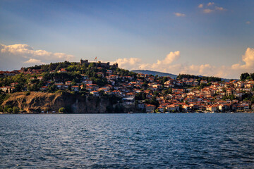 View from Ohrid, North Macedonia