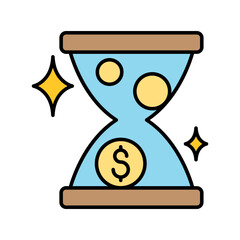 Investment time icon