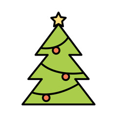 Christmas tree icon