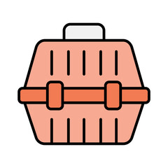 Pet carrier icon