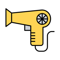 Hair dryer icon