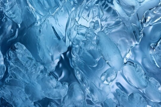 Abstract ice textures on car window in winter. Frosted Glass and Ice. A Textured Look. backgrounds and textures concept. 