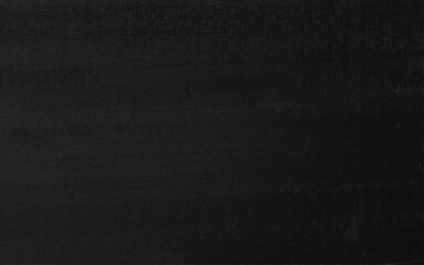 Wood texture vector background. Realistic black wooden table in top view. Dark oak pattern with stripes for poster cover, banner backdrop