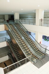 escalator in building