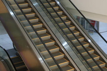 escalator in the mall