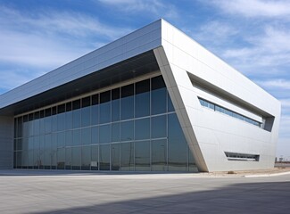 Building of a modern industrial enterprise