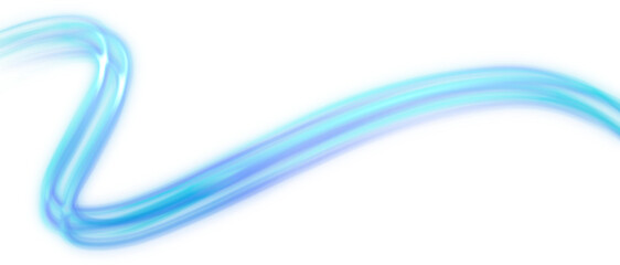 Vibrant Light Trails effect