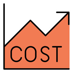Business cost icon