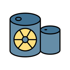 Nuclear waste icon