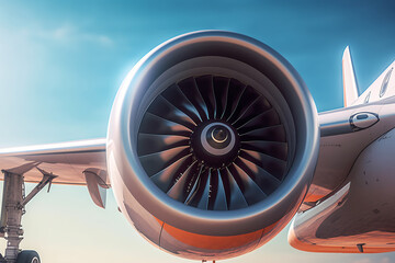 engine airplane Airbus, aeroplane on airport runway, airplane is flying over a runway